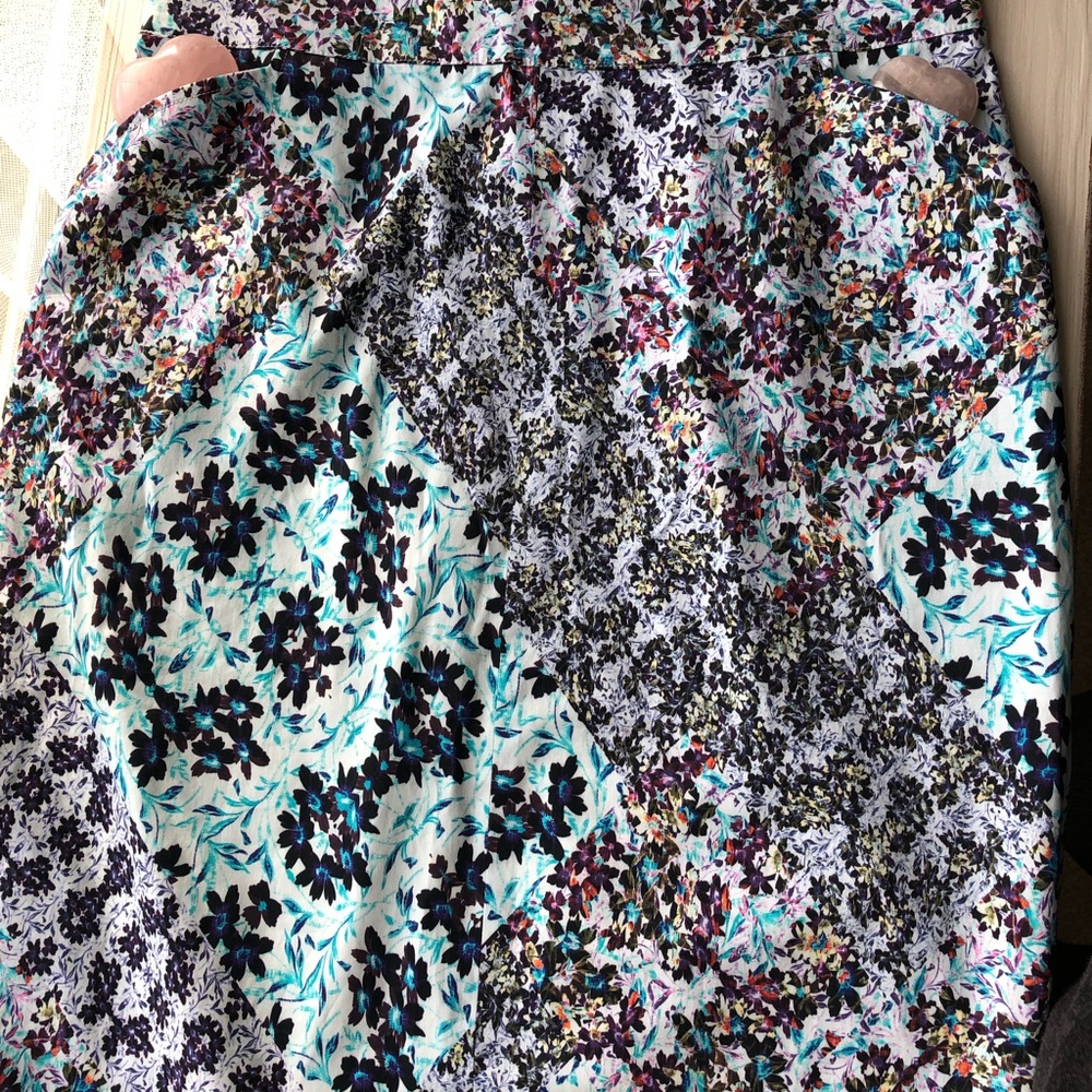 Sam & Lavi Anthropologie Floral Print Pencil Skirt - Picture 5 of 8